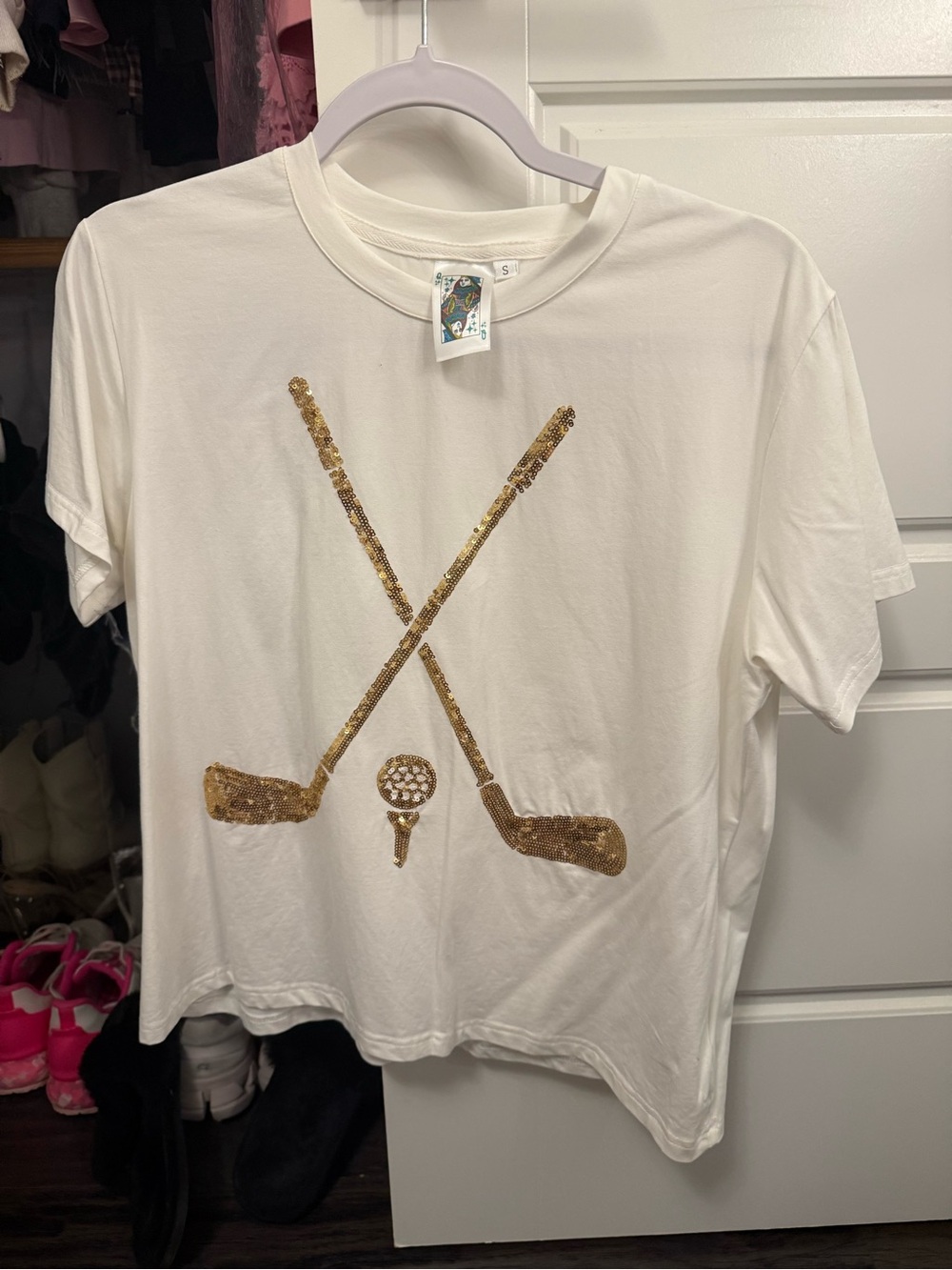 Queen of Sparkles Golf tee